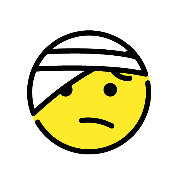 Face with Head-Bandage, the design in this release