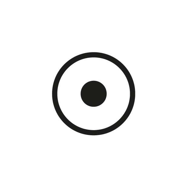 Record Button as drawn by OpenMoji in 1.0