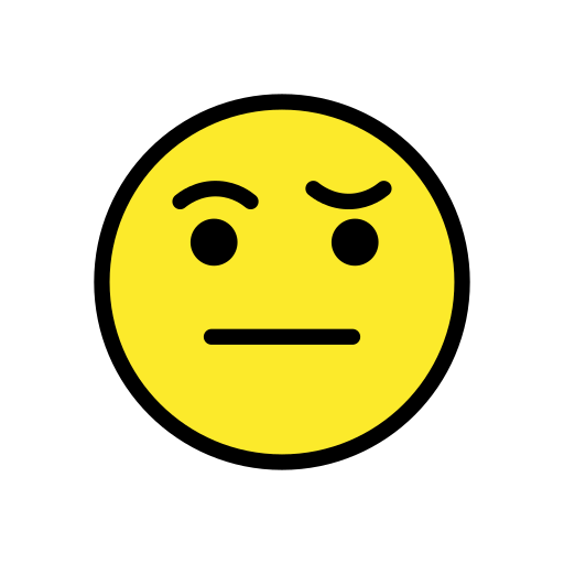 Confused Face, the previous design