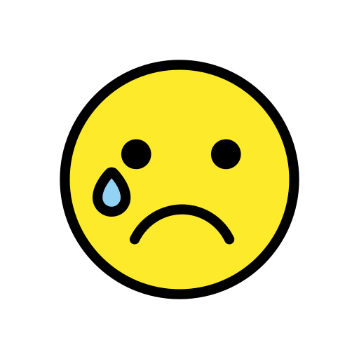 Crying Face, the previous design