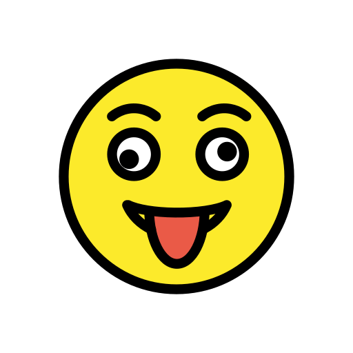 Grimacing Face, the previous design