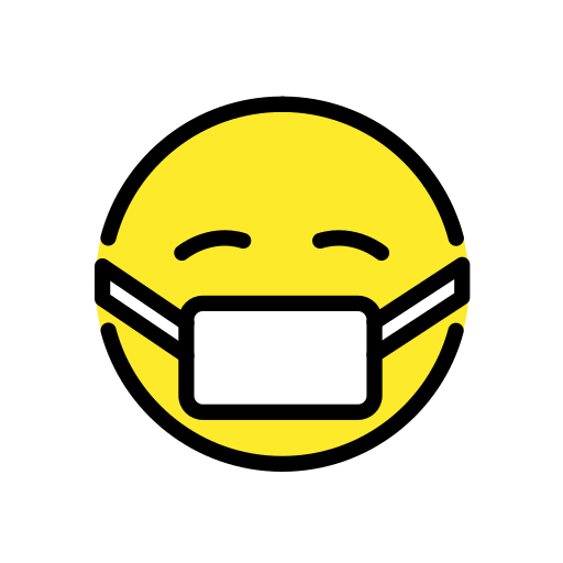 Face with Medical Mask, the previous design