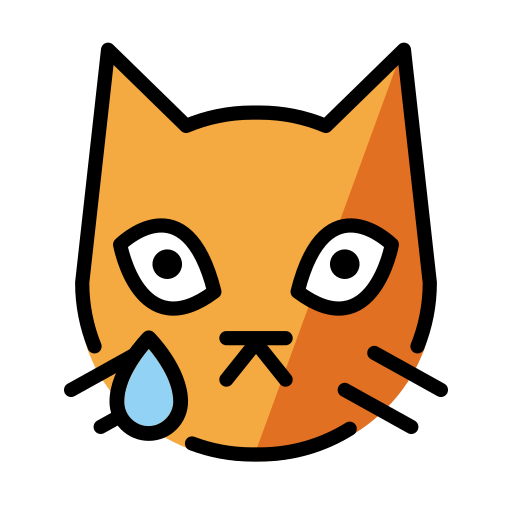 Crying Cat, the previous design