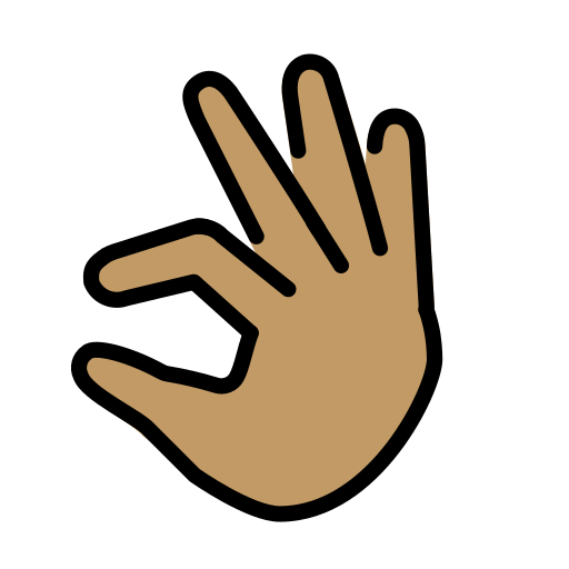 Pinching Hand: Medium Skin Tone, the design in this release