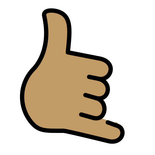 Call Me Hand: Medium Skin Tone, the design in this release