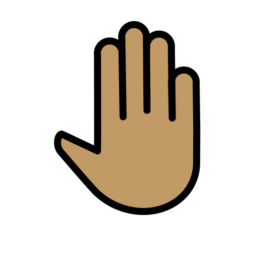 Raised Back of Hand: Medium Skin Tone, the design in this release