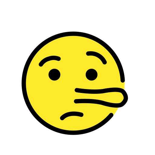 Lying Face, the previous design