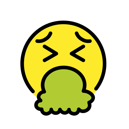 Face Vomiting, the previous design