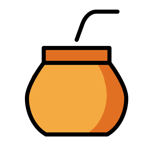 Mate as drawn by OpenMoji in 12.0