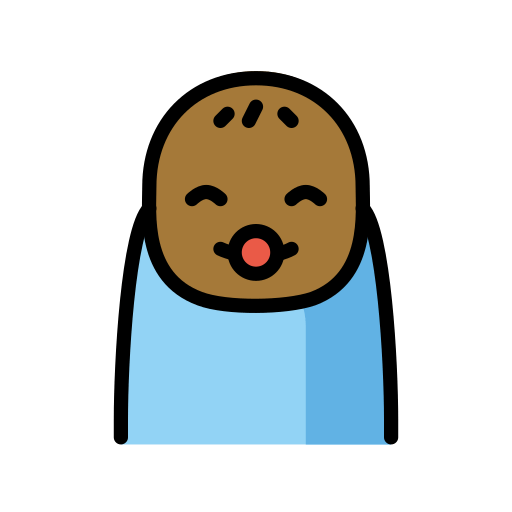 Baby: Medium-Dark Skin Tone, the previous design