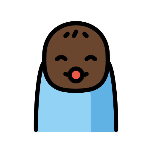 Baby: Dark Skin Tone, the previous design