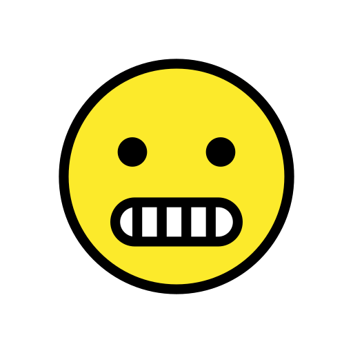Grimacing Face, the design in this release