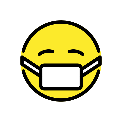 Face with Medical Mask, the design in this release