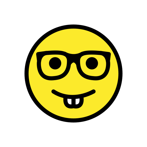 Nerd Face, the design in this release
