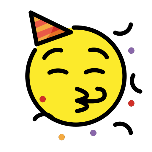 Partying Face, the design in this release