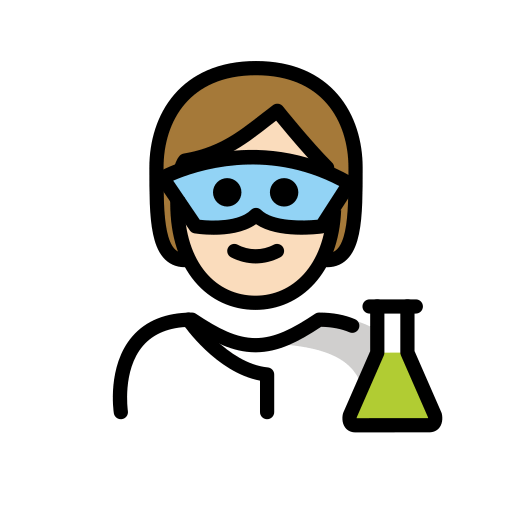 Scientist: Light Skin Tone, the design in this release