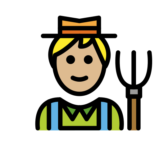 Farmer: Medium-Light Skin Tone, the design in this release