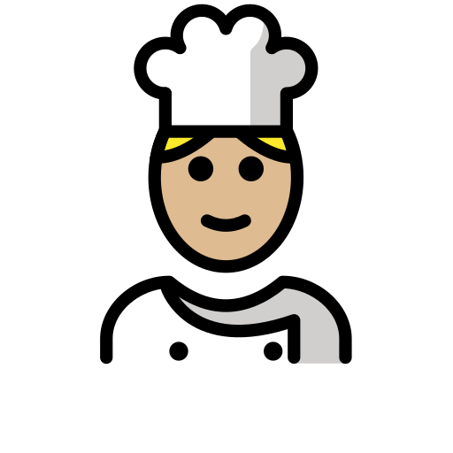 Cook: Medium-Light Skin Tone, the design in this release