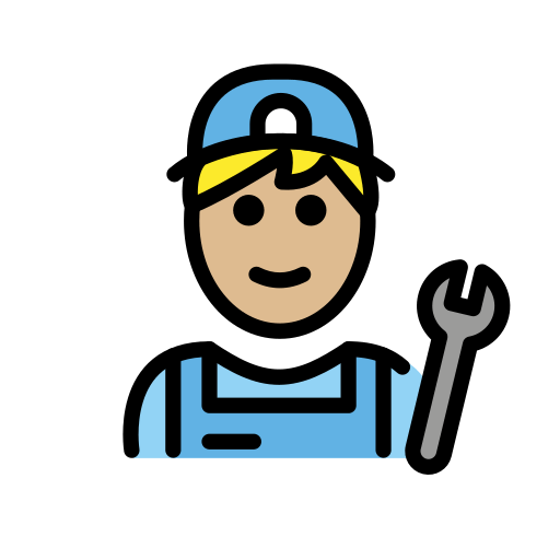 Mechanic: Medium-Light Skin Tone, the design in this release