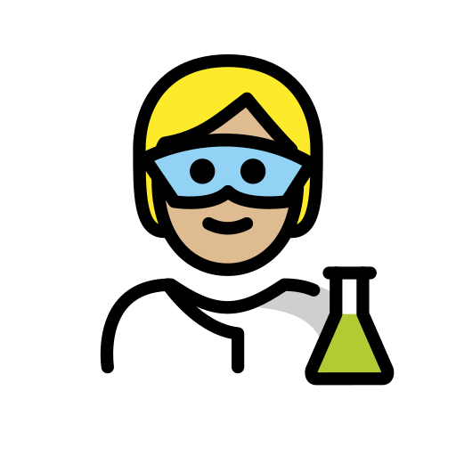 Scientist: Medium-Light Skin Tone, the design in this release