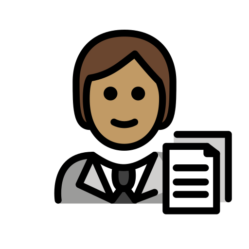 Office Worker: Medium Skin Tone, the design in this release