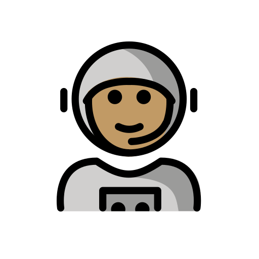 Astronaut: Medium Skin Tone, the design in this release