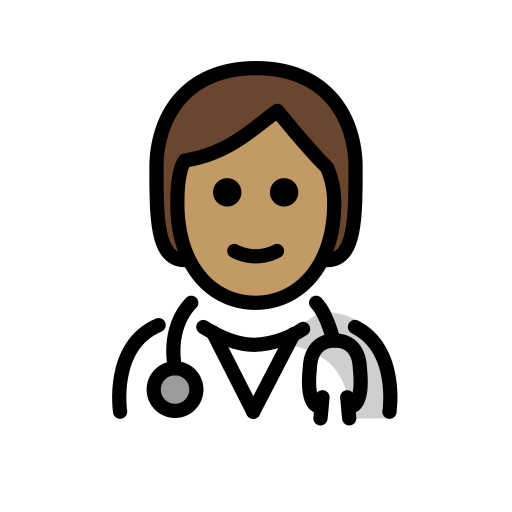 Health Worker: Medium Skin Tone, the design in this release