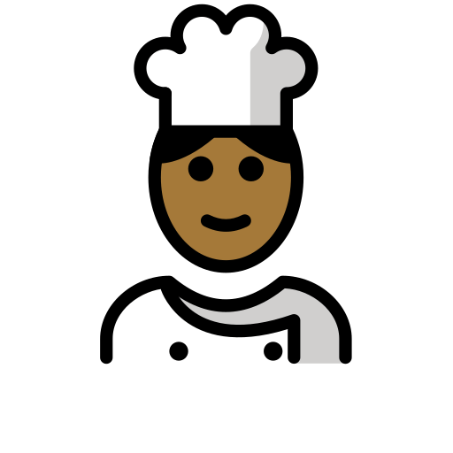 Cook: Medium-Dark Skin Tone, the design in this release