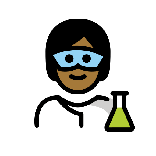Scientist: Medium-Dark Skin Tone, the design in this release