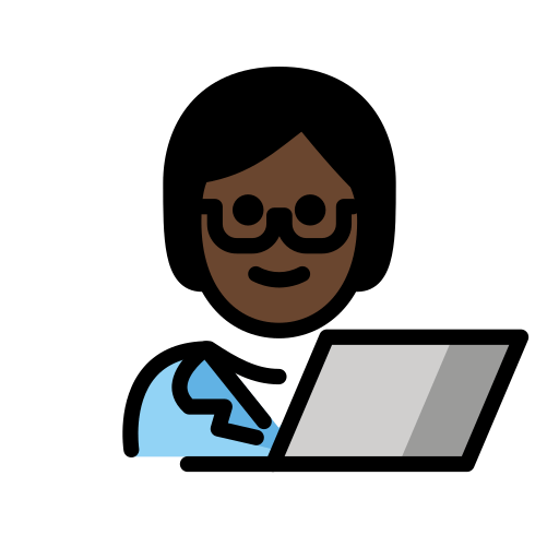 Technologist: Dark Skin Tone, the design in this release