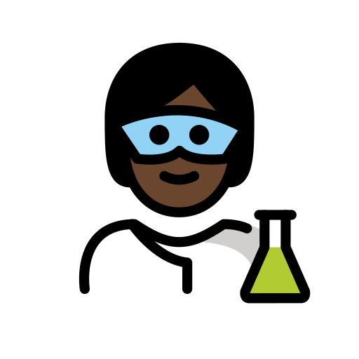 Scientist: Dark Skin Tone, the design in this release