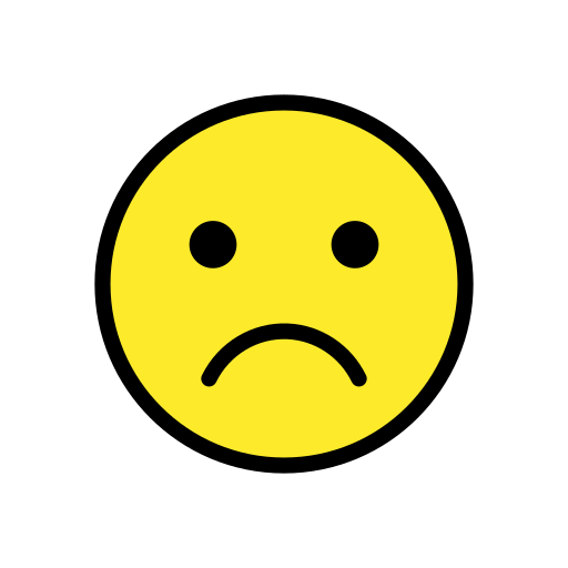 Frowning Face, the design in this release