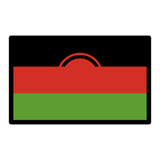 Flag: Malawi as drawn by OpenMoji in 12.3