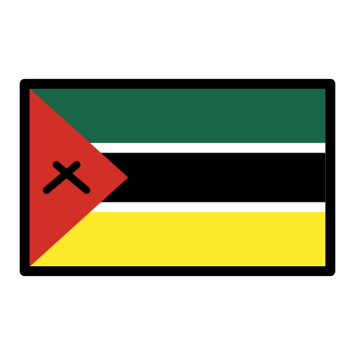 Flag: Mozambique, the previous design