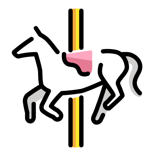 Carousel Horse, the previous design