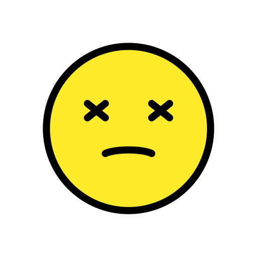 Face with Crossed-Out Eyes, the design in this release