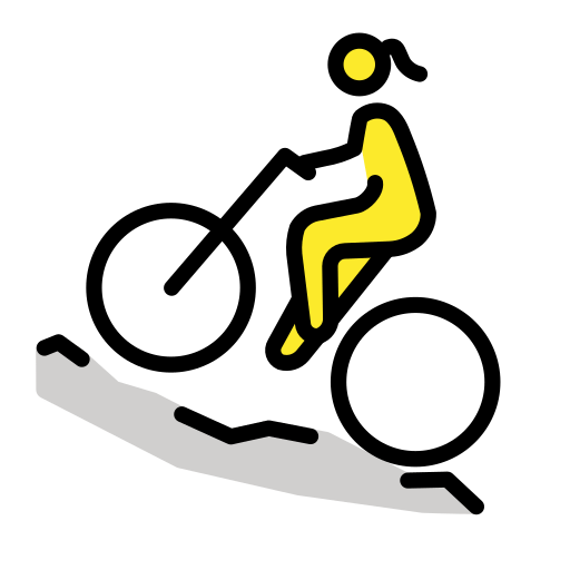 Man Mountain Biking, the previous design