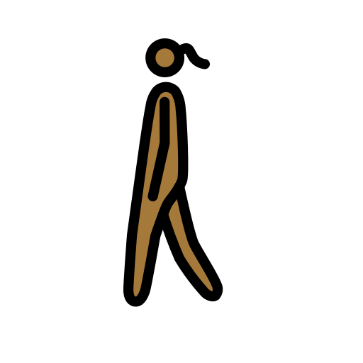 Woman Walking: Medium-Dark Skin Tone, the previous design