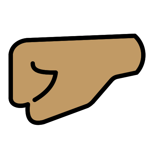 Left-Facing Fist: Medium Skin Tone, the design in this release
