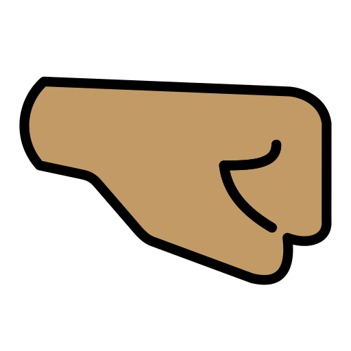 Right-Facing Fist: Medium Skin Tone, the design in this release