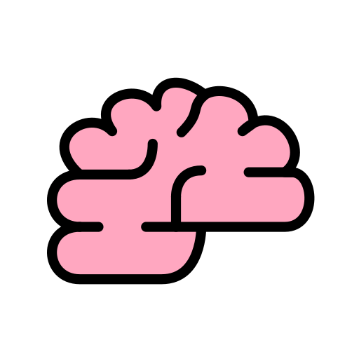 Brain as drawn by OpenMoji in 12.3