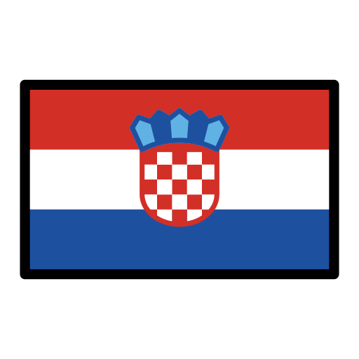Flag: Croatia, the design in this release