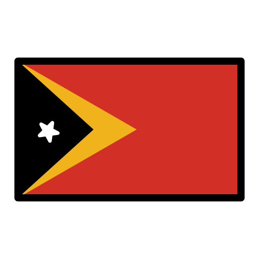 Flag: Timor-Leste, the previous design
