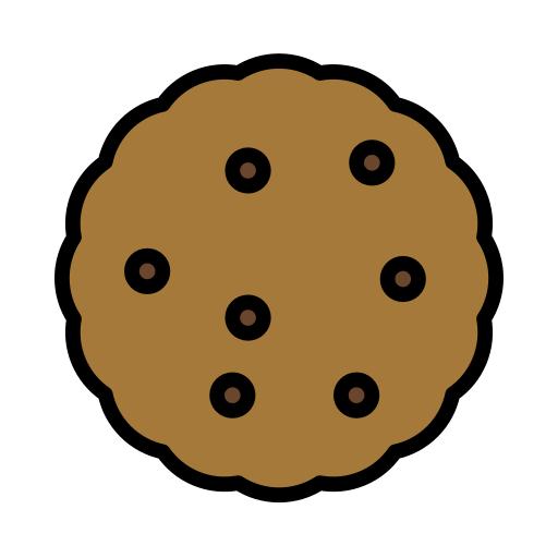 Cookie as drawn by OpenMoji in 13.0