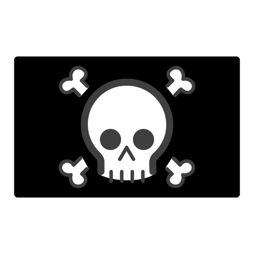 Pirate Flag, the previous design