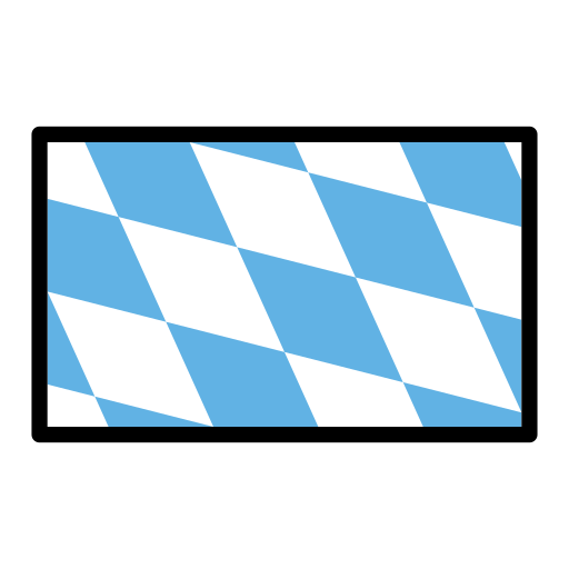 Flag for Bavaria (DE-BY), the design in this release