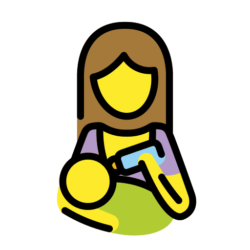Woman Feeding Baby, the design in this release