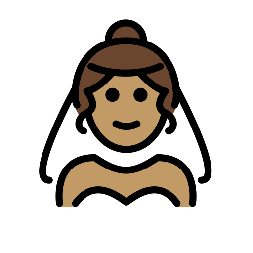 Woman with Veil: Medium Skin Tone, the design in this release