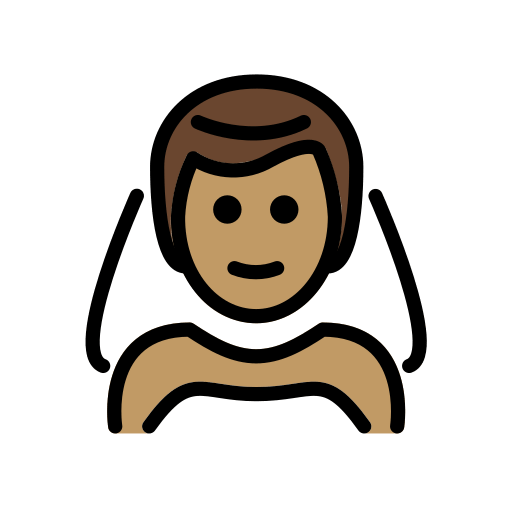 Man with Veil: Medium Skin Tone, the design in this release