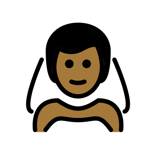 Man with Veil: Medium-Dark Skin Tone, the design in this release